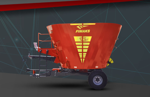 Mikser vertikal 12 kubik FMV 12S FIMAKS - Figura 2
